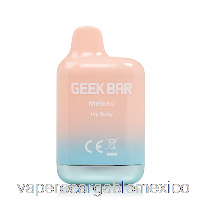 Vape Recargable Geek Bar Meloso Mini 1500 Desechable Icy Ruby